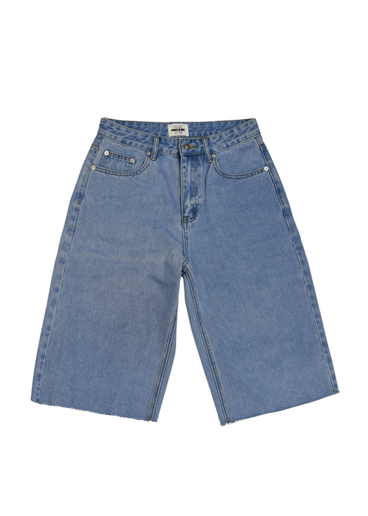 SPACE JAMMERS JORTS - BLUE DENIM