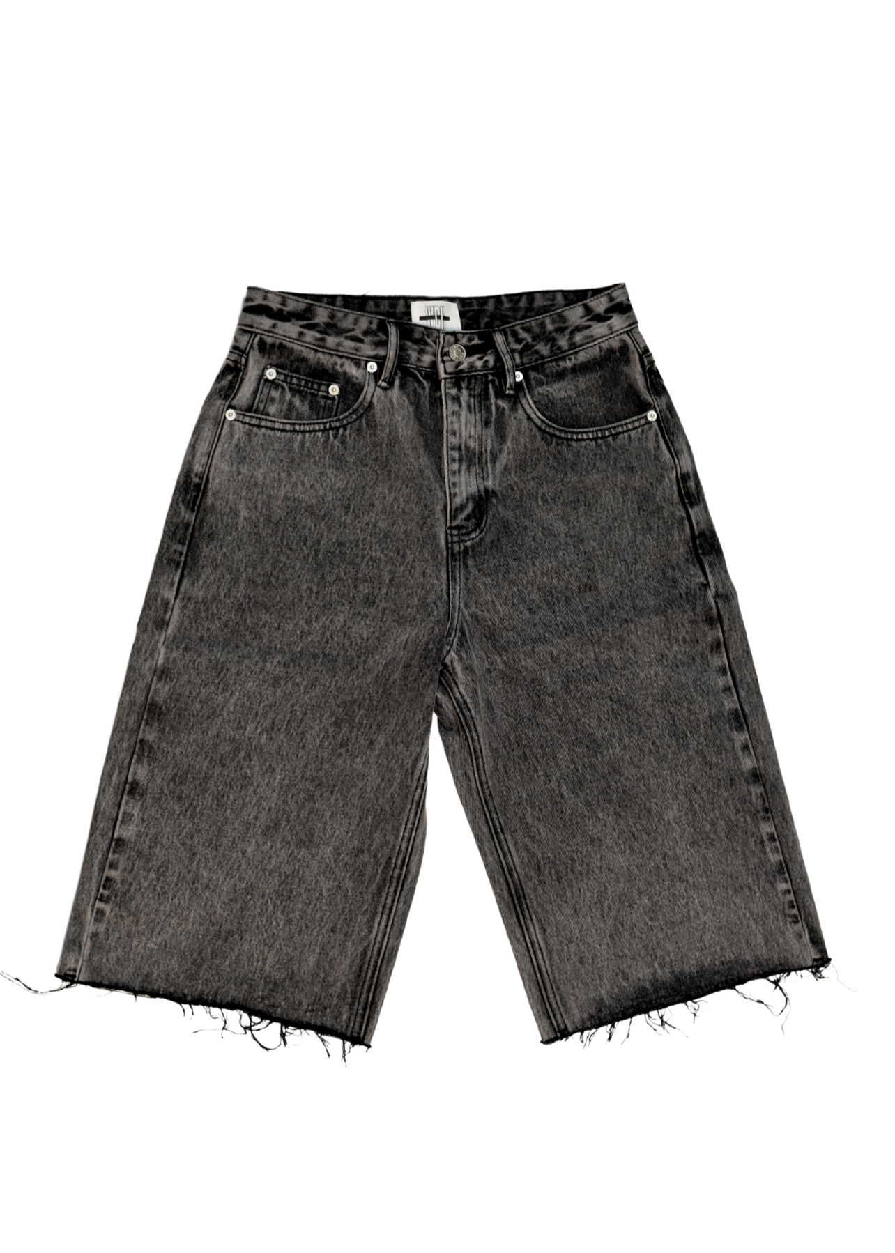 SPACE JAMMERS JORTS - CHARCOAL WASH