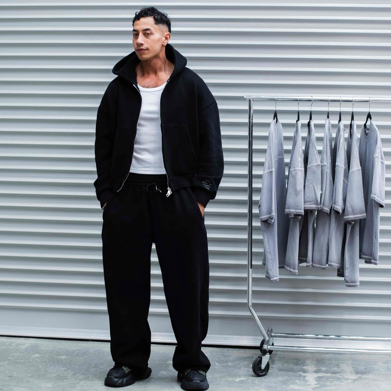Harlem Baggy Sweatpants - Black – WHAT DAY IS IT APPAREL