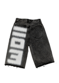 SPACE JAMMERS JORTS - CHARCOAL WASH