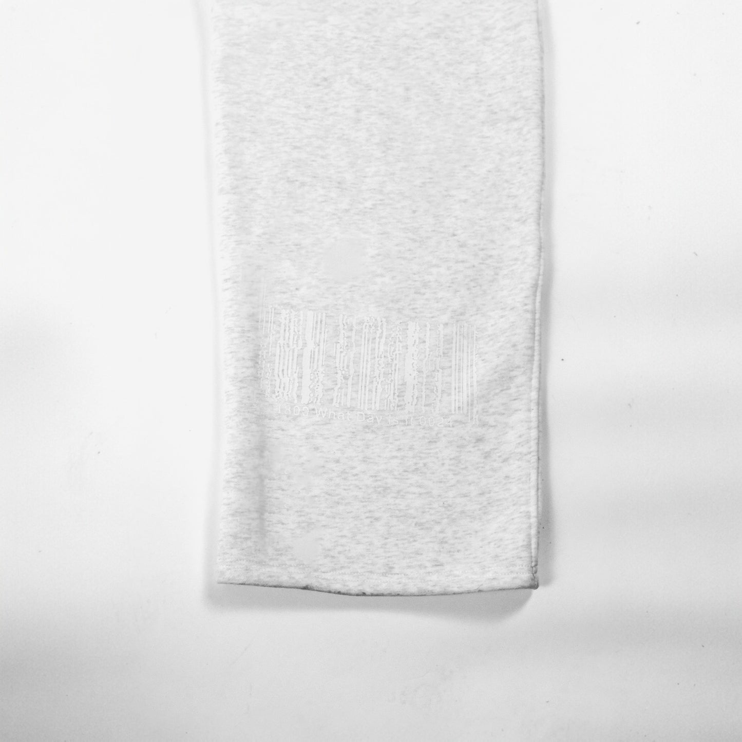 Harlem Baggy Sweatpants- Stone/White