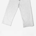 Harlem Baggy Sweatpants- Stone/White
