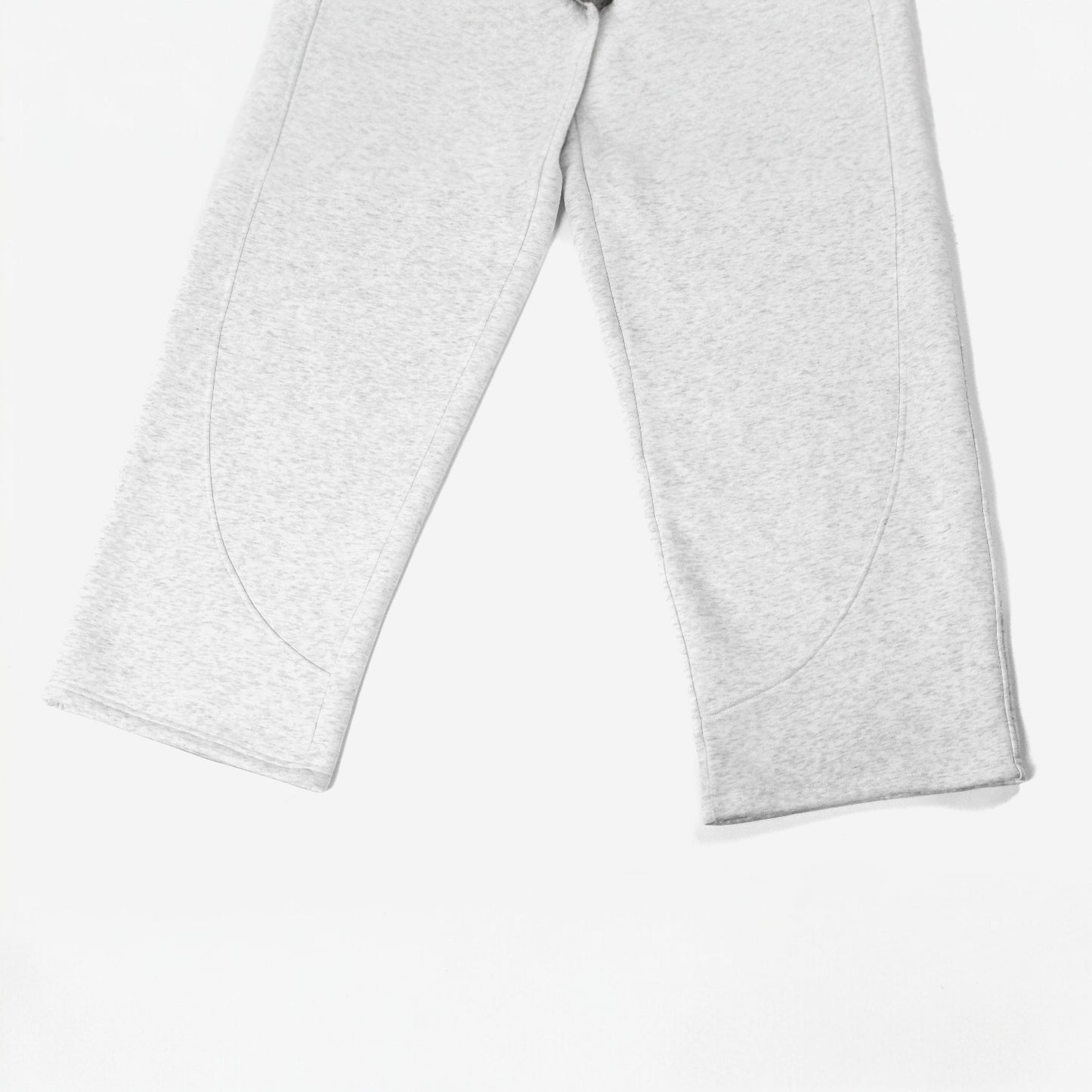 Harlem Baggy Sweatpants- Stone/White