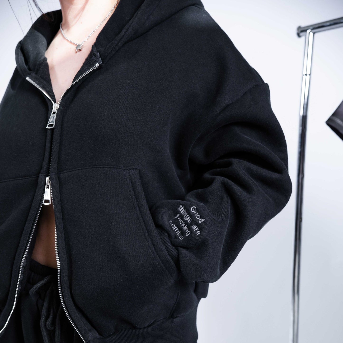 Harlem Hoodie - Black